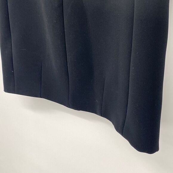 Kate Spade Dorothy Bow Peacoat Dressy Overcoat Heavyweight‎ Black Size 4 - Picture 11 of 15